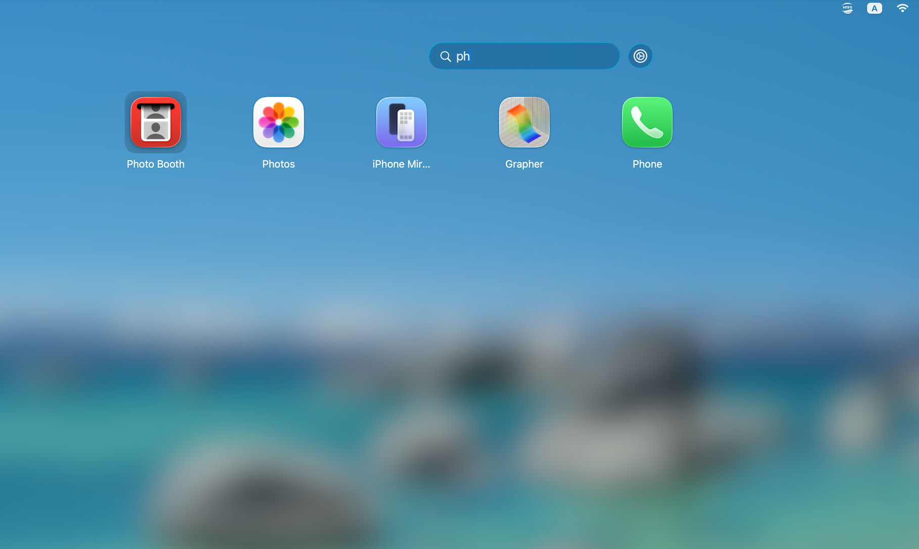 Locate Apps by Quick Search