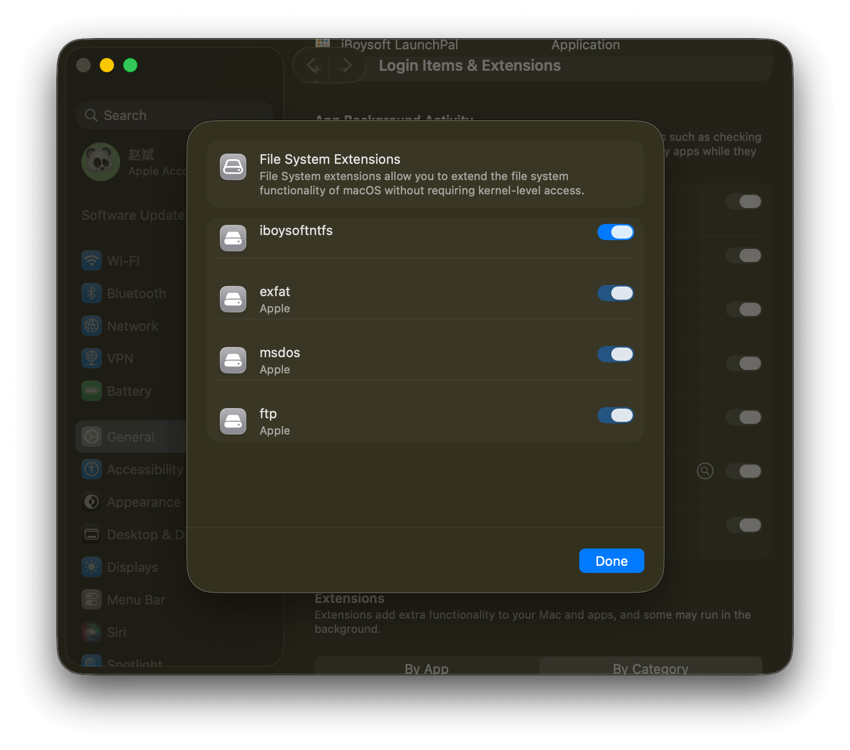 enable iboysoftntfs