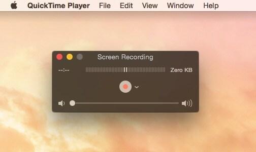Record audio: Quicktime Player