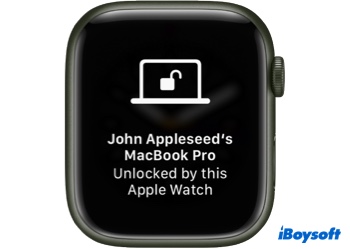 unlock mac with apple watch not working