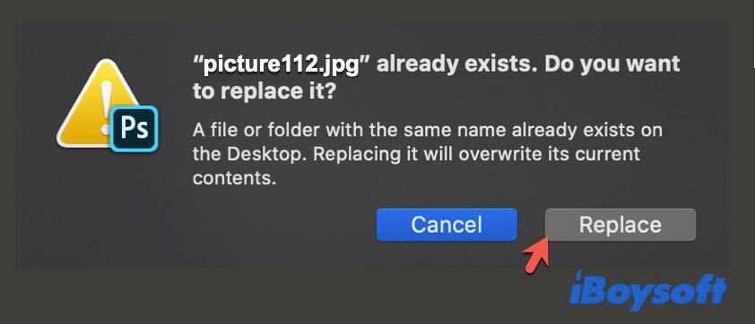 What are replaced files