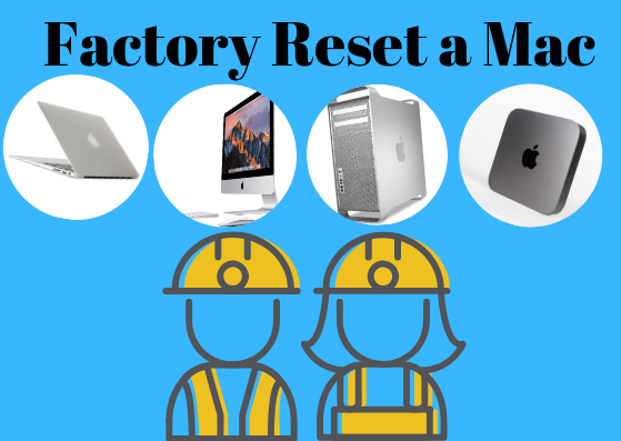 factory reset mac