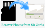 Recover photos from SD cards