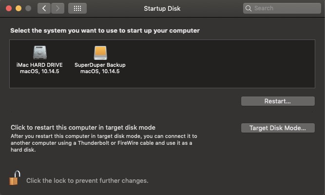 mac new hard drive question mark folder