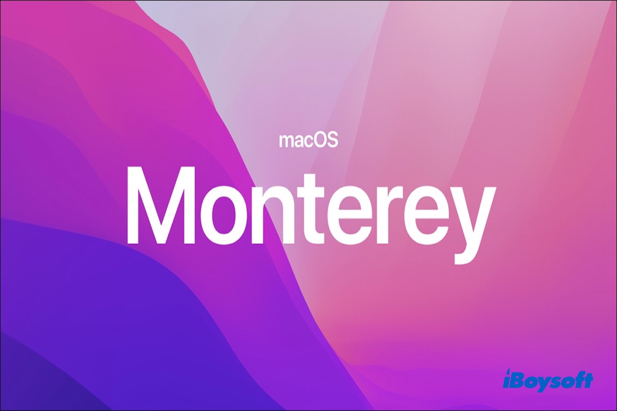 macos monterey update