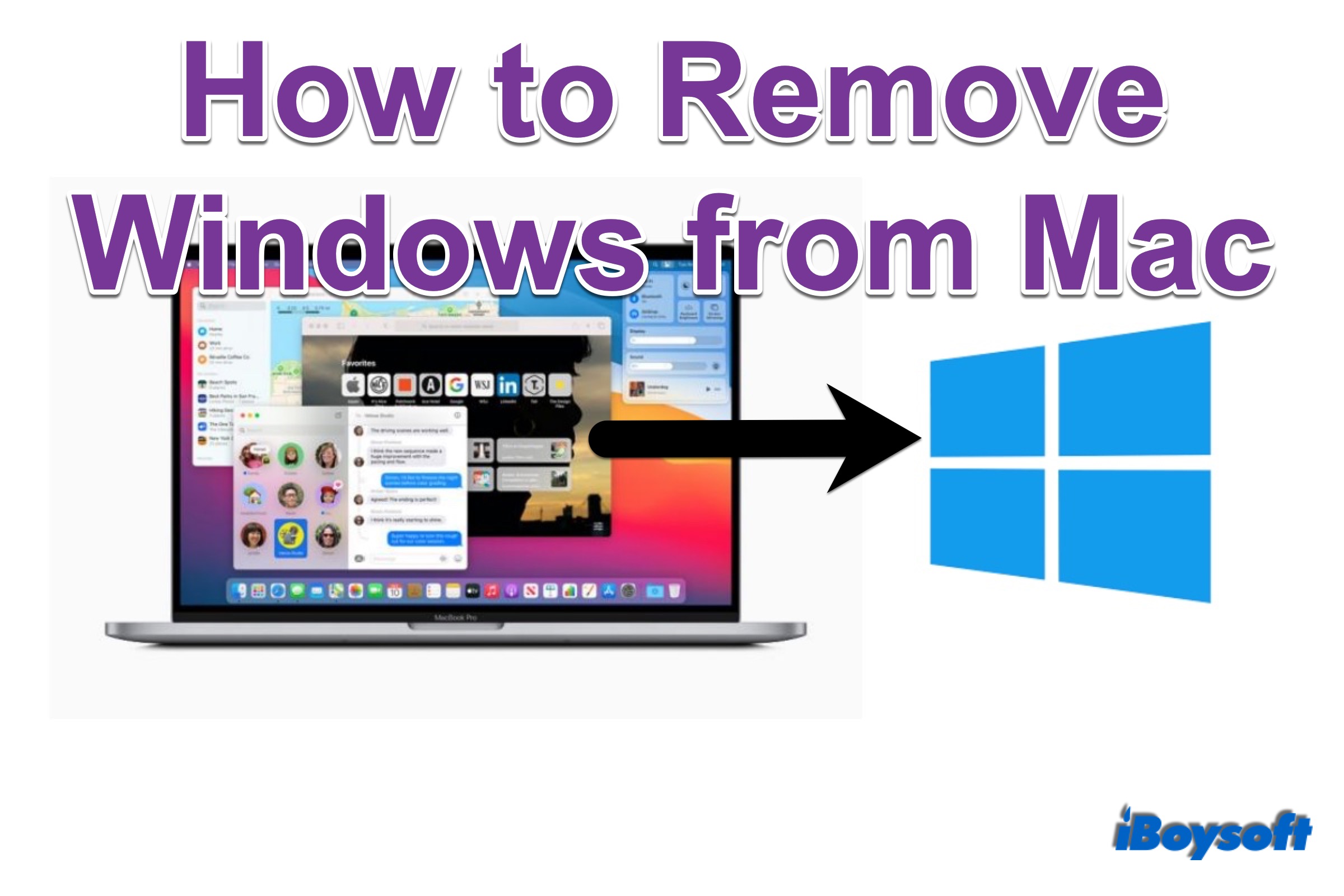 how to remove Windows from Mac