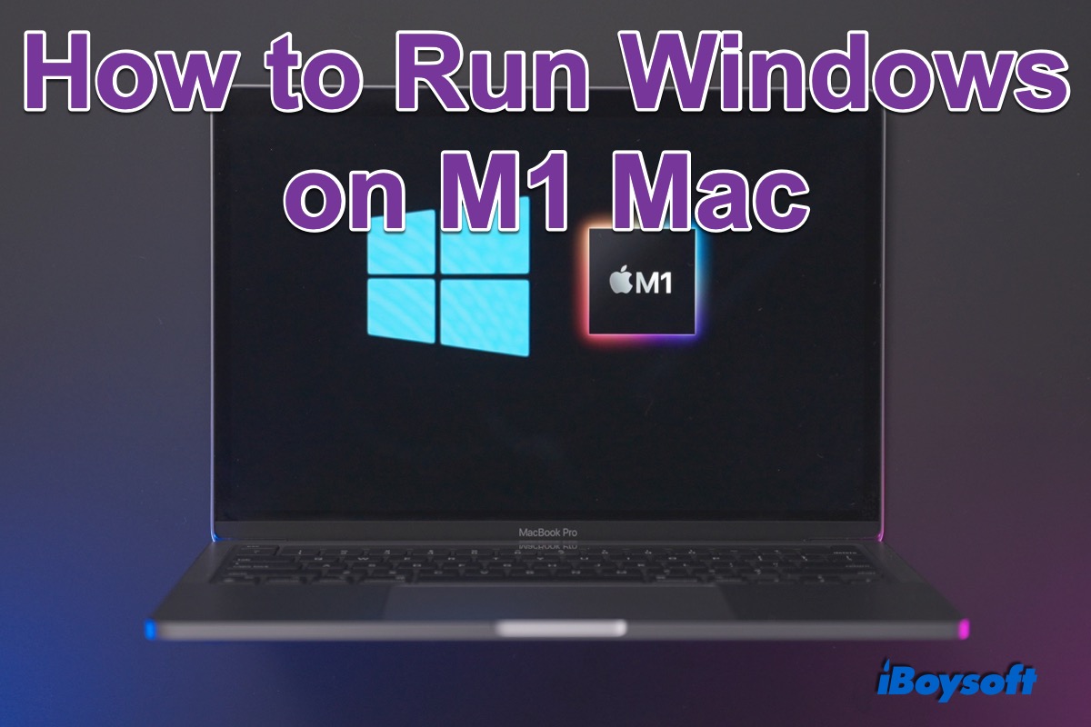 windows vm on m1 mac