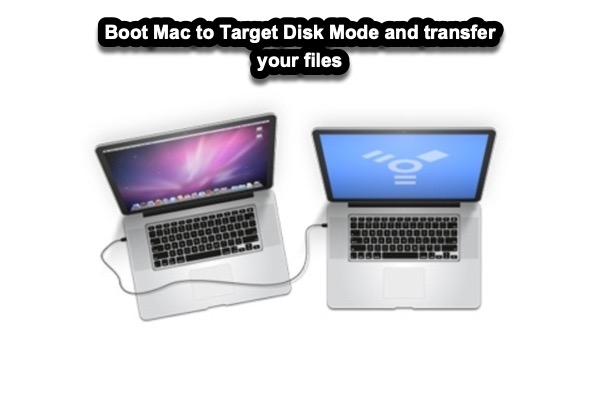 how to boot mac in target disk mode