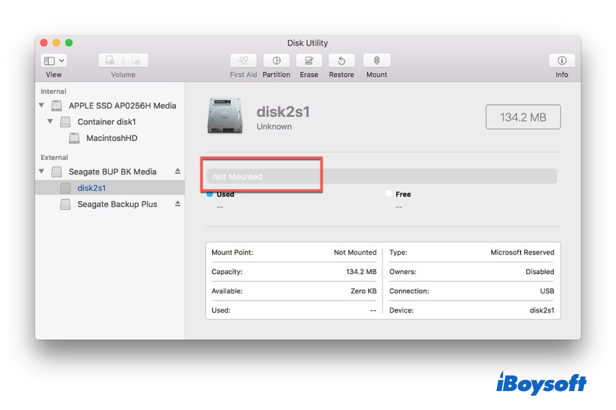 How to recover data from unmountable hard drive on Mac