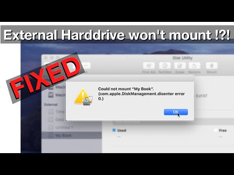 How to Fix Mac External USB Hard Drive Error 0 in exFAT Format