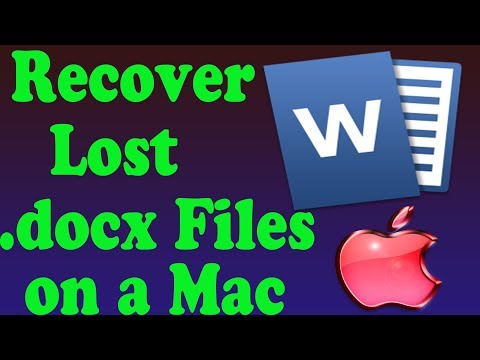 Guide to Retrieving Unsaved or Lost Word Documents on a Mac